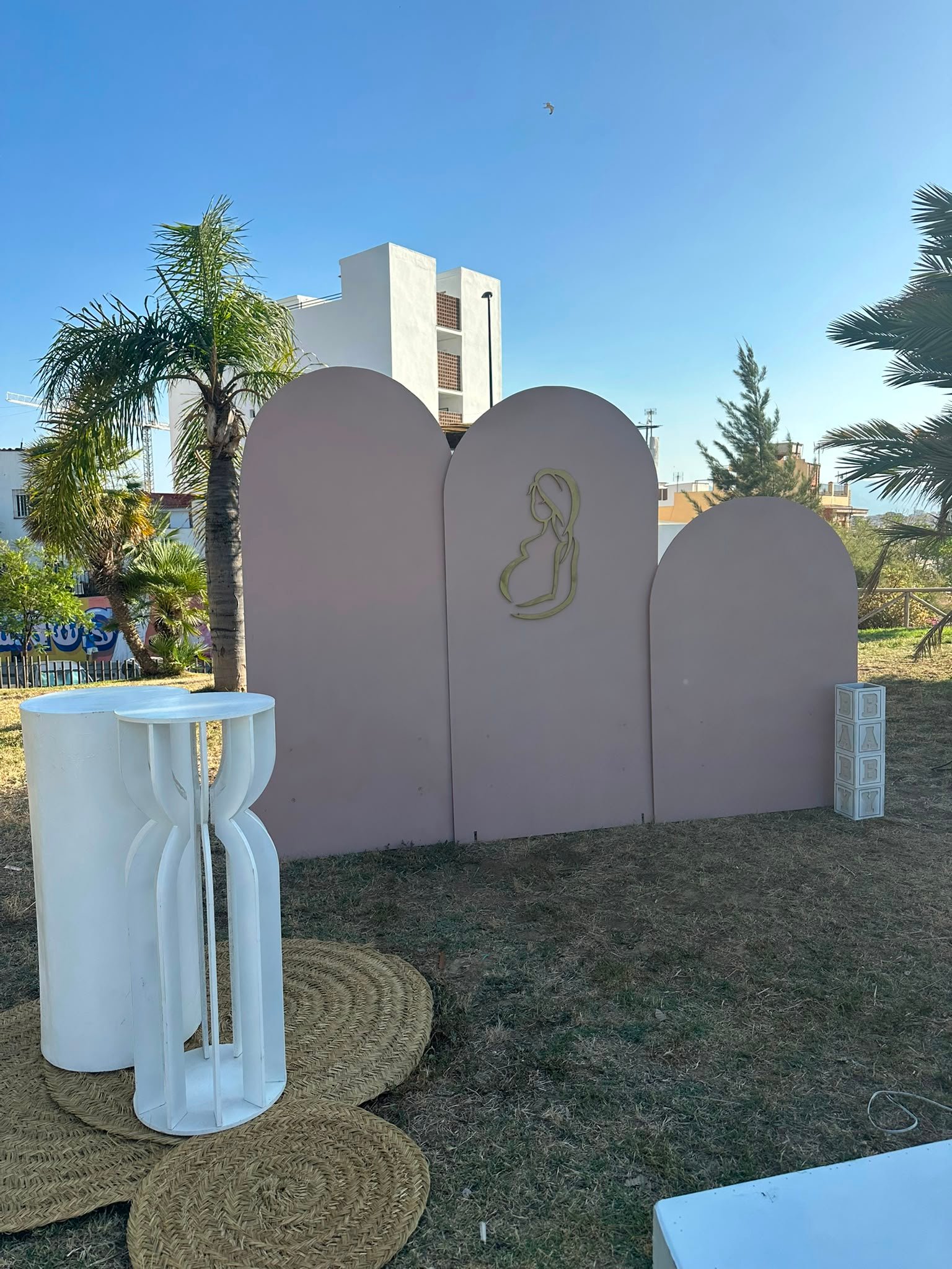 Montaje de la decoración